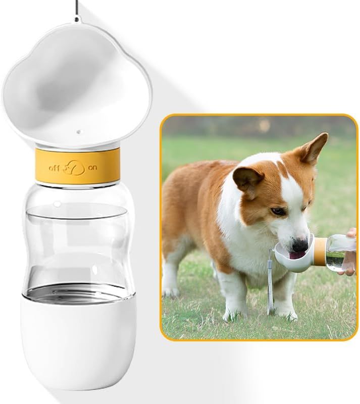 2-in-1 Sip & Snack Travel Water Bottle view 3
